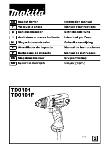 Handleiding Makita TD0101 Slagmoersleutel
