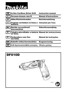 Handleiding Makita DF010D Schroef-boormachine