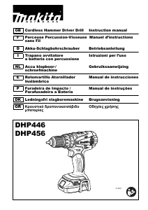 Bruksanvisning Makita DHP446 Borrskruvdragare