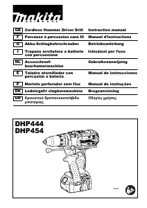 Handleiding Makita DHP454 Schroef-boormachine