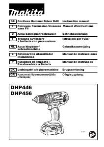 Manuale Makita DHP456 Trapano avvitatore