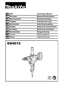 Bruksanvisning Makita DS4012 Borrskruvdragare