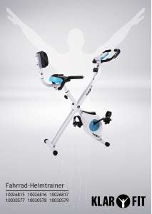 Bedienungsanleitung Klarfit Azura 10030579 Heimtrainer