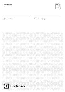 Handleiding Electrolux EGH7353SOX Kookplaat