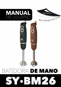 Manual de uso Sytech SY-BM26 Batidora de mano
