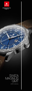 Handleiding Swiza Magnus GMT Horloge