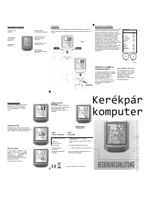 Használati útmutató Security Plus DK134 Kerékpáros számítógép