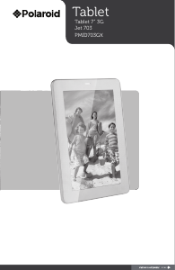 Manual de uso Polaroid PMID703GK Jet 703 Tablet