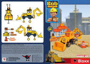 Handleiding PlayBIG Bloxx set 800057123 Bob the Builder Scoop