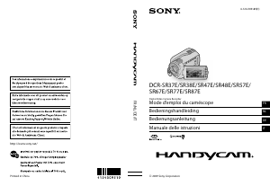 Bedienungsanleitung Sony DCR-SR67E Camcorder