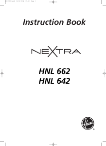 Handleiding Hoover HNL 642 Nextra Wasmachine