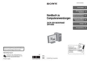 Bedienungsanleitung Sony DCR-SR100E Camcorder
