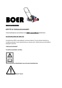 Käyttöohje Boer BR510C Ruohonleikkuri