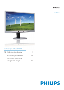 Handleiding Philips 241B4LP Brilliance LCD monitor