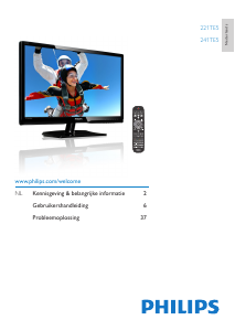 Handleiding Philips 241TE5 LCD monitor