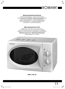 Handleiding Bomann MWG 1244 CB Magnetron