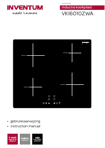 Bruksanvisning Inventum VKI6010ZWA Häll