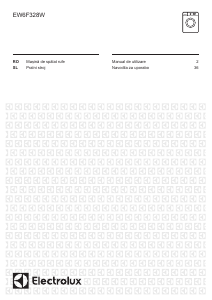 Manual Electrolux EW6F328W Mașină de spălat