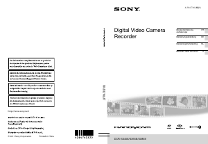 Bedienungsanleitung Sony DCR-SX85E Camcorder