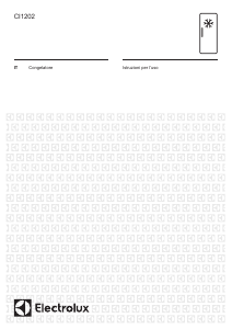 Manuale Electrolux CI1202 Congelatore