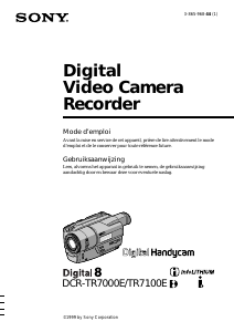 Mode d’emploi Sony DCR-TR7100E Caméscope