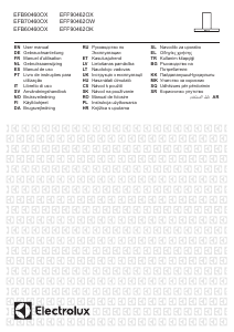 Manual de uso Electrolux EFF90462OX Campana extractora