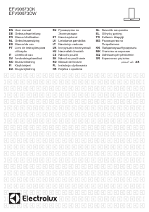 Manual Electrolux EFV90673OK Hotă