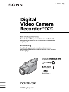 Bedienungsanleitung Sony DCR-TRV60E Camcorder