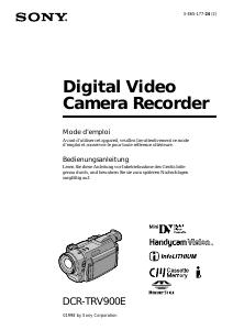 Mode d’emploi Sony DCR-TRV900E Caméscope