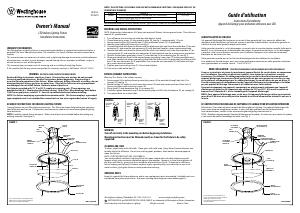 Manual Westinghouse 6355100 Lamp