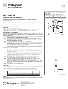 Manual Westinghouse 6357100 Lamp