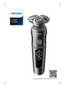 Manuale Philips SP9820 Rasoio elettrico