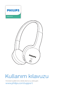 Kullanım kılavuzu Philips SHK4000TL Kulaklık