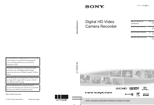 Mode d’emploi Sony HDR-CX560E Caméscope