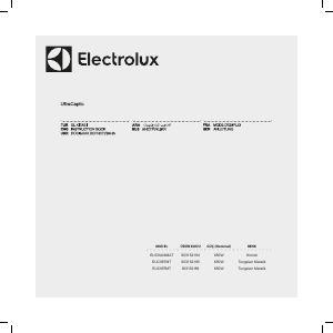 Bruksanvisning Electrolux EUC99TMT Dammsugare