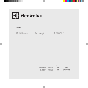 Bruksanvisning Electrolux EUF87TMT Dammsugare