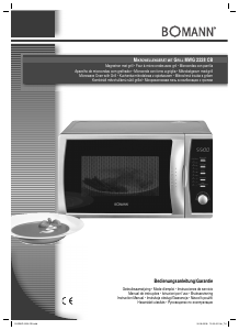 Manual Bomann MWG 2228 CB Micro-onda