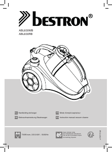 Handleiding Bestron ABL830RB Puro Plus Stofzuiger