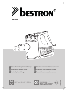 Handleiding Bestron AVC800 Practico Plus Stofzuiger