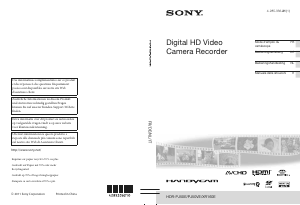 Mode d’emploi Sony HDR-PJ50VE Caméscope