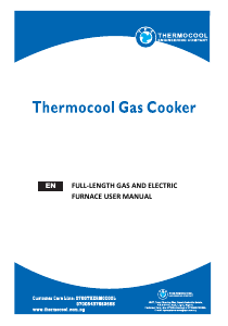 Manual Thermocool TPC 504G Range