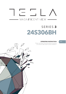 Handleiding Tesla 24S306BH LED televisie