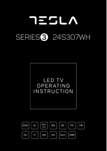 Mode d’emploi Tesla 24S307WH Téléviseur LED