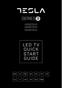 Manual Tesla 43S901SUS Televizor LED
