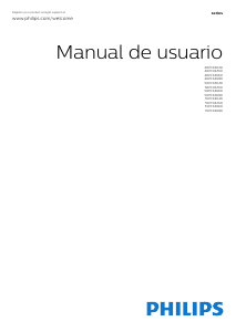 Manual de uso Philips 50PFK6540 Televisor de LED
