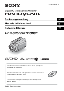 Bedienungsanleitung Sony HDR-SR7E Camcorder