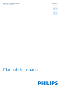 Manual de uso Philips 55PFS5709 Televisor de LED