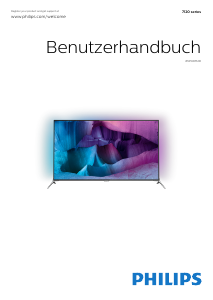 Bedienungsanleitung Philips 65PUK7120 LED fernseher