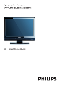 Bedienungsanleitung Philips 26PFL5403D LCD fernseher
