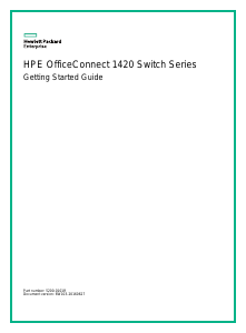 Bruksanvisning HP 1420-8G Switch